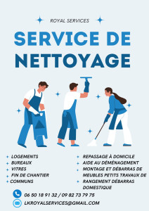 Photo de galerie - LK Royal Services – Propreté & Sérénité !
---Service de nettoyage fiable et rapide---