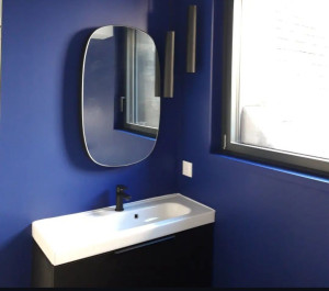 Photo de galerie - Meuble salle de bain et peinture 