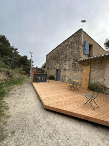 Photo de galerie - Terrasse en Douglas 