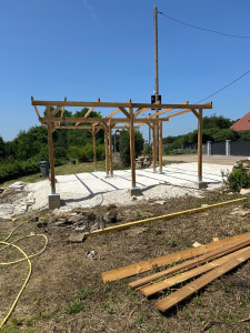 Photo de galerie - Montage de 2 carports