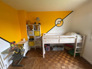 Photo de galerie - Décoration murale sur le thème Pokémon 