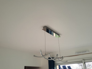 Photo de galerie - Pose de lustre