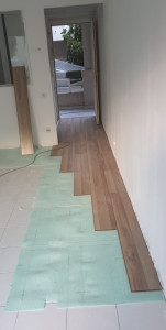 Photo de galerie - Pose de parquet 