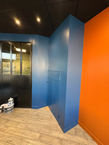 Photo de galerie - Peinture mur restaurant 