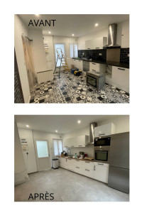 Photo de galerie - Rénovation complète d’une cuisine 