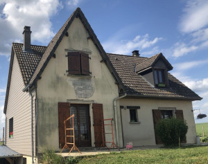 Photo de galerie - Avant la remise neuve de toiture et de ravalement de façade