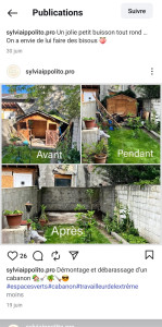 Photo de galerie - Débarassage cabanon de jardin  