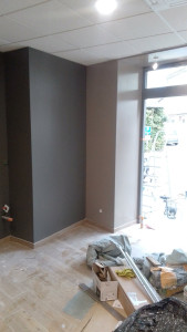 Photo de galerie - Ponser les bandes sous-couche plus masticage et finition peinture 