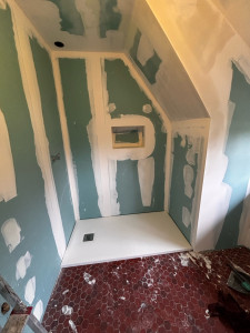 Photo de galerie - Pose de Placo plus enduit