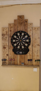Photo de galerie - Support de jeu de fléchette