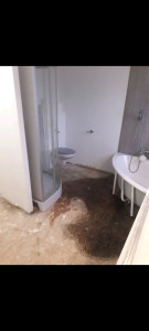 Photo de galerie - Fuite de salle de bain avant.