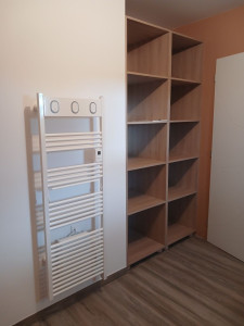 Photo de galerie - Fabrication et montage meuble salle de bain 