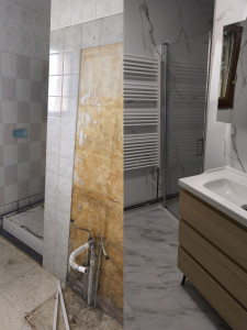 Photo de galerie - Rénovation salle de bain 
