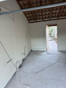 Photo de galerie - Tirage prise et éclairage dans un garage 
