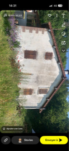 Photo de galerie - Avant peinture et nettoyage de façades 