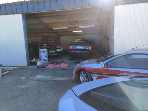 Photo de galerie - Photo du hangar que je partageais avec un ami sur Tarbes