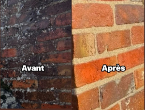 Photo de galerie - Nettoyage et démoussage de toiture.