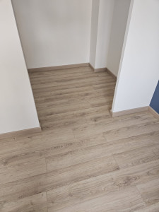 Photo de galerie - Pose de parquet chez un client !