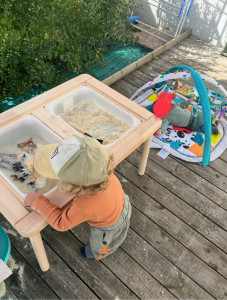 Photo de galerie - Bac sensoriel 