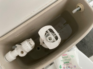 Photo de galerie - Changement complet pompe + système wc 