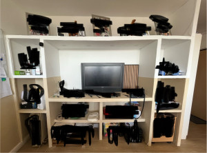 Photo de galerie - Création d’un meuble sur mesure en placo 