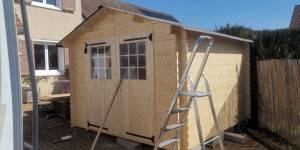 Photo de galerie - Montage abris de jardin