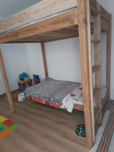 Photo de galerie - Montage d'un lit superposé traditionnel 