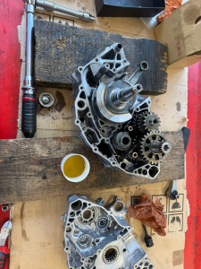 Photo de galerie - Réflection moteur complète 250 crf 2018