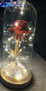 Photo de galerie - Fabrication selon la demande rose éternelle en zinc 