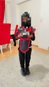 Photo de galerie - Prête pour être déposé a l'école ( carnaval de l'école)