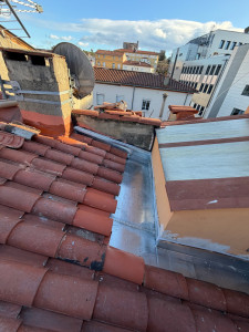 Photo de galerie - Chéneau en zinc 