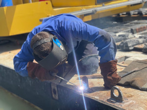 Photo de galerie - Soudure électrode enrobé 