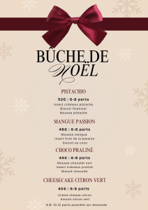 Photo de galerie - Bûche de Noël 