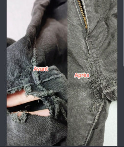 Photo de galerie - Je vous propose un service personnalisé de couture et de repassage, selon votre préférence : à mon domicile ou directement chez vous.
• Retouches & Couture : Ourlets (pantalons, jupes), remplacement de fermetures éclair, ajustements de taille.