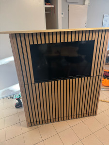 Photo de galerie - Créations de comptoir pour événementiel 