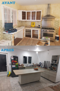 Photo de galerie - Remplacement complet d'une ancienne cuisine