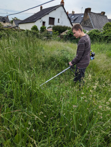 Photo de galerie - Débroussaillage de terrain