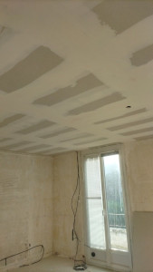 Photo de galerie - Réalisation de plafond plus les bandes
