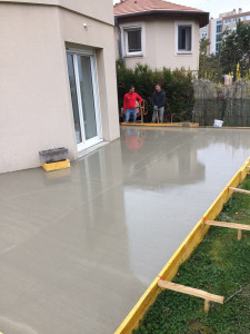 Photo de galerie - Dalle terrasse