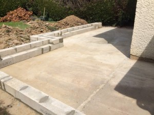 Photo de galerie - Création dalle de terrasse 