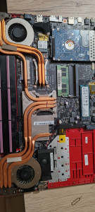 Photo de galerie - Dépoussiérage interne + pate thermique PC GAMING 