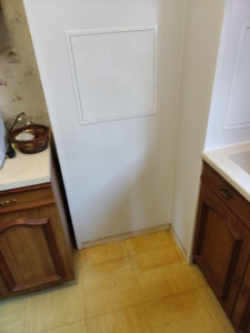 Photo de galerie - Création de coffre avec trappe de visite