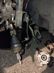 Photo de galerie - Changement de roulement 