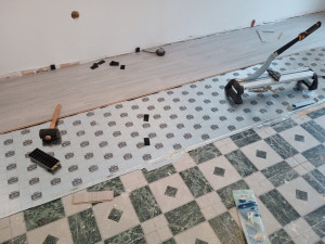 Photo de galerie - Posage de parquet 