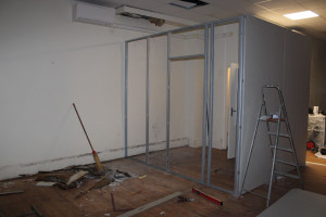 Photo de galerie - Montage de cloison
