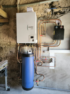 Photo de galerie - PAC air/eau Mitsubishi pour chauffage seul 