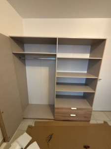 Photo de galerie - Meuble dressing en kit 