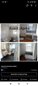 Photo de galerie - Rénovation complète de salle de bain