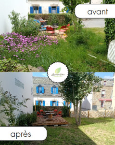 Photo de galerie - Entretien de jardi et terrasse bois