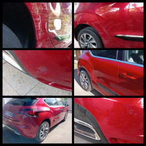 Photo de galerie - Réparation de la porte arrière droite, aile arrière droite et pare choc arrière.